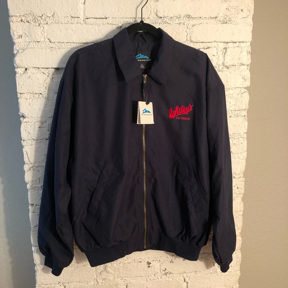 NWT Tri Mountain Full Zip Whitey's Jacket